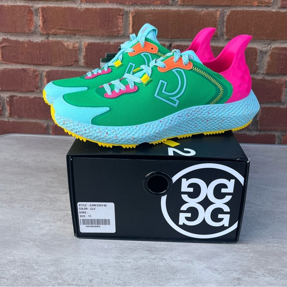 NWT Men’s G/Fore MG4X2 Golf Cross Trainer Muti-Colored Golf Shoes G4MF22EF40 - Picture 6 of 10